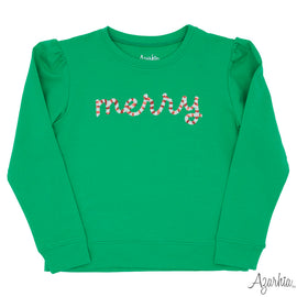 Sequin Merry Green Holly