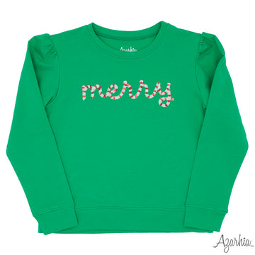 Sequin Merry Green Holly