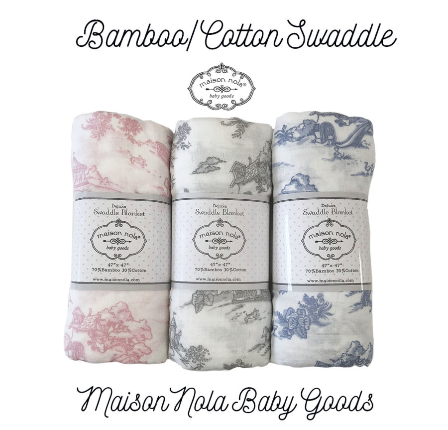 Storyland Toile Swaddle