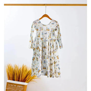 O holy night L/S Twirl Dress