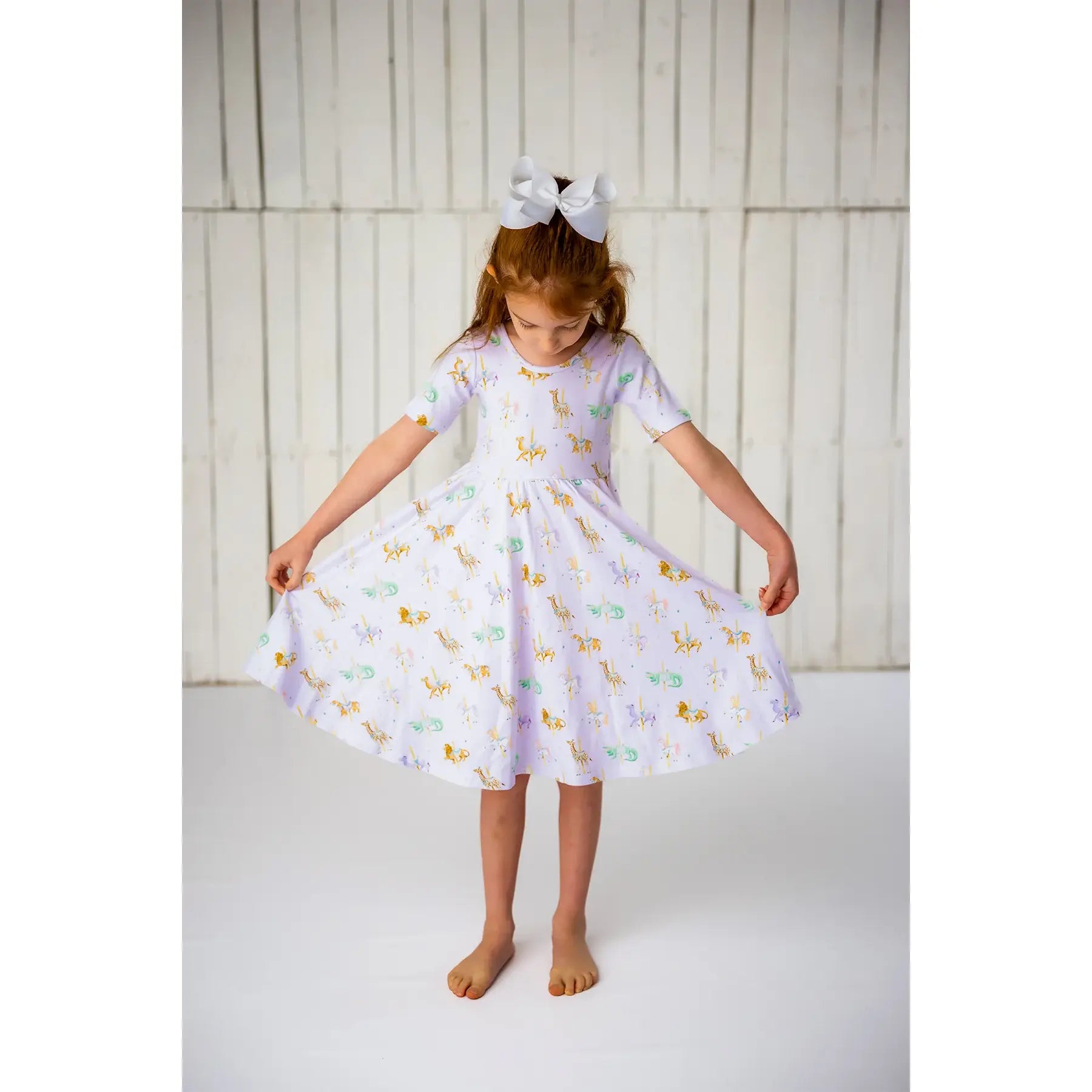 Round & Round We Go TWIRL DRESS