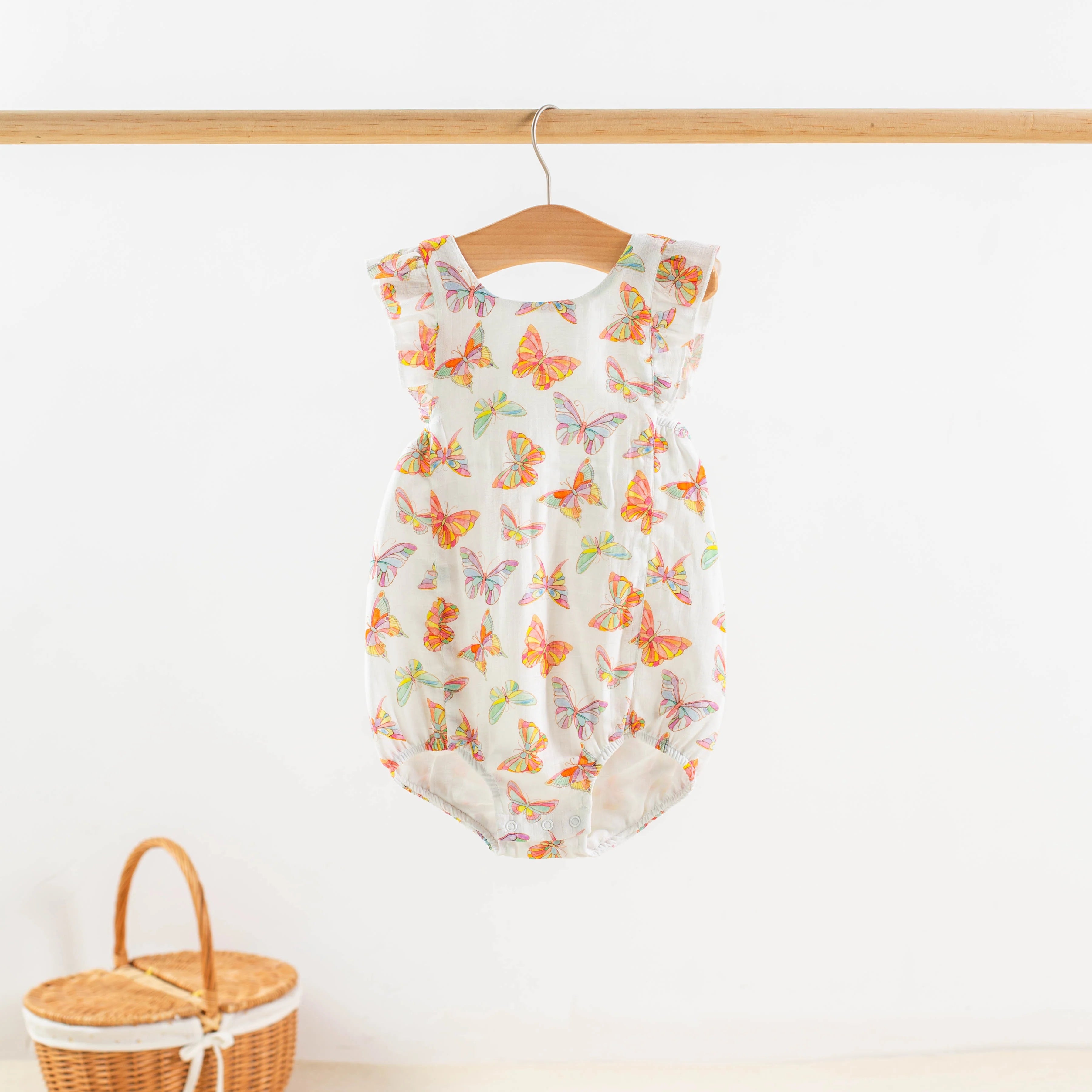 You Give Me Butterflies Romper