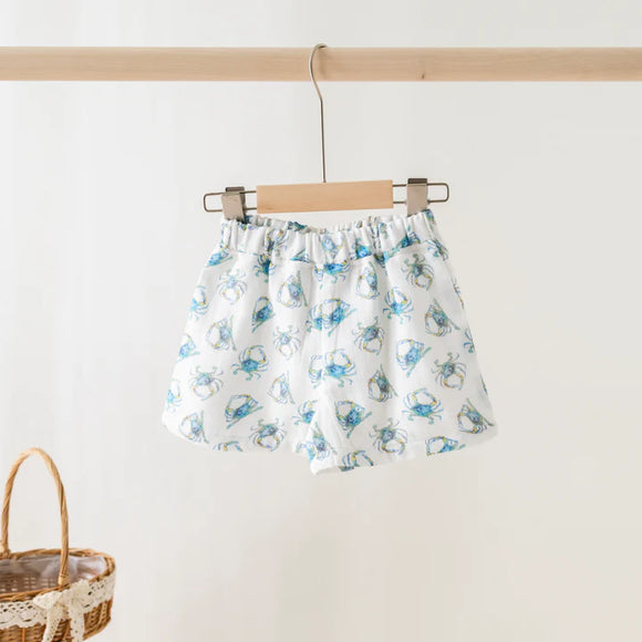 Catching Crabs Organic Muslin Shorts