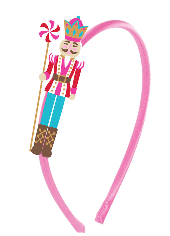 Nutcracker Rhinestone Patch Headband