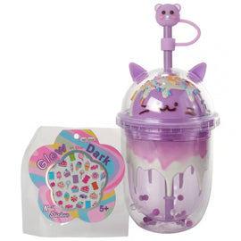 Boba Kitty Novelty Water Bottle