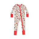 Cowboy Christmas - 2 Way Zipper Romper-1