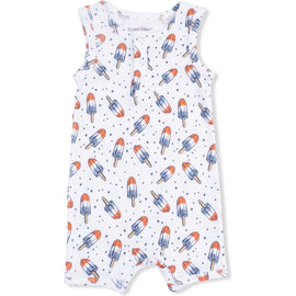 Astro Pop, Henley Shortie Romper