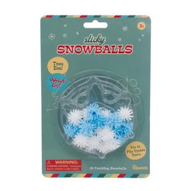 Sticky Snowball - Wall Creepers - Stocking Stuffers, Holiday