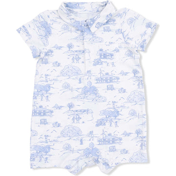 Golf Toile - Polo Shortie
