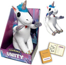 Zebonky Unity Unicorpion – 12” Soft Plush Unicorn and Scorpion Hybrid Animal for Kids-1