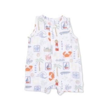 Club Mediterranean - Sleeveless Shortie Romper