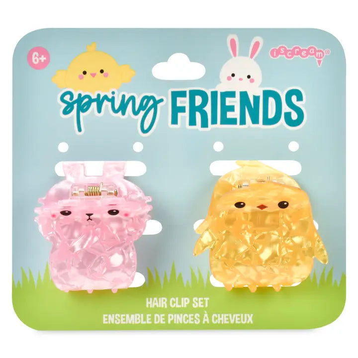 Spring Friends Hair Clips