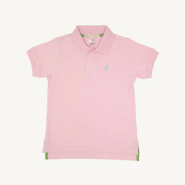 Prim & Proper Polo | Palm Beach Pink + Blue