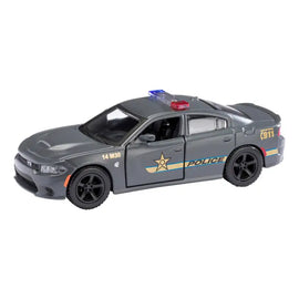 Rollin' 2018 Dodge Charger Police Car-Toy Car, Die-Cast