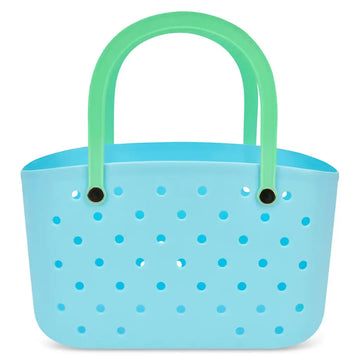 Blue Charm Tote Bag