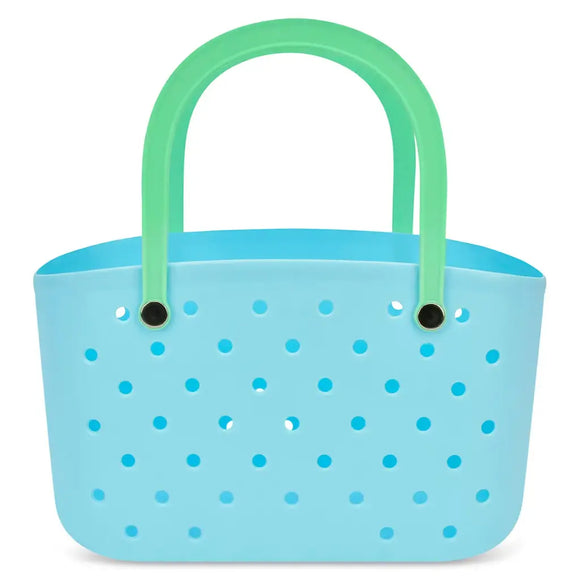 Blue Charm Tote Bag
