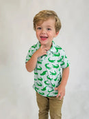 SS Polo Shirt - Blue Alligators-2