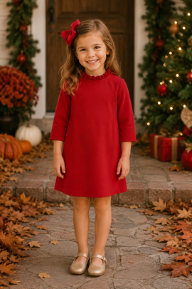 Tori Dress- Red - 0