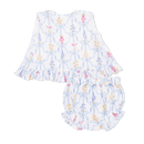 Ribbon Bouquets - Ruffle Back Top And Bloomer-1