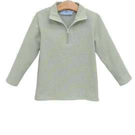 Tucker Pullover Green Stripe