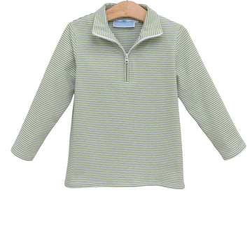 Tucker Pullover Green Stripe
