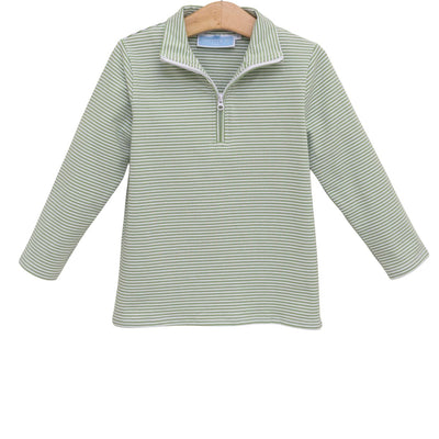 Tucker Pullover Green Stripe