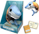 Zebonky Shaan Sharmadillo – 12” Soft Plush Shark and Armadillo Hybrid Animal for Kids-1