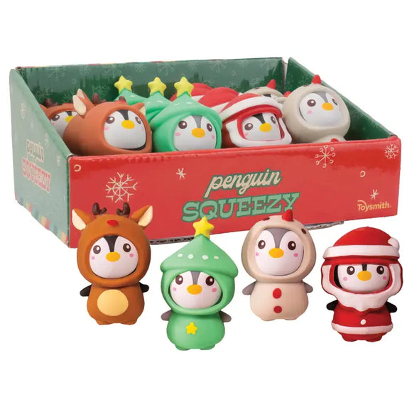 Christmas Penguin Squeezy, Holiday, Christmas