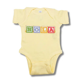 Nola Blocks Onesie