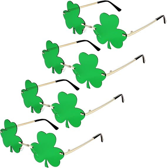 St. Patrick's Day Shamrock Sunglasses