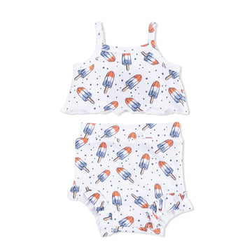 Astro Pop Tank Top & High Waisted Short