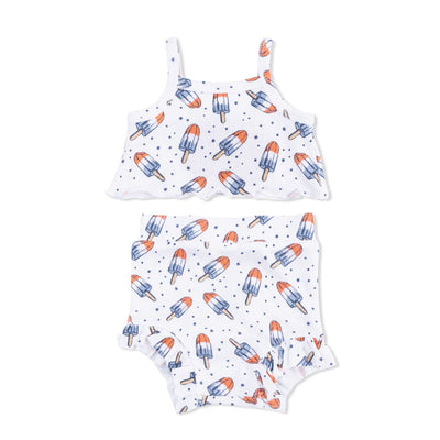 Astro Pop Tank Top & High Waisted Short