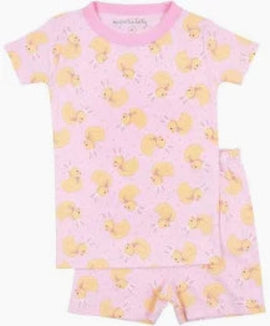 Bunny Ears Pink Pajamas