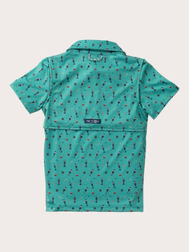 Boys S/S Pro Performance Polo - Nutcracker - 0