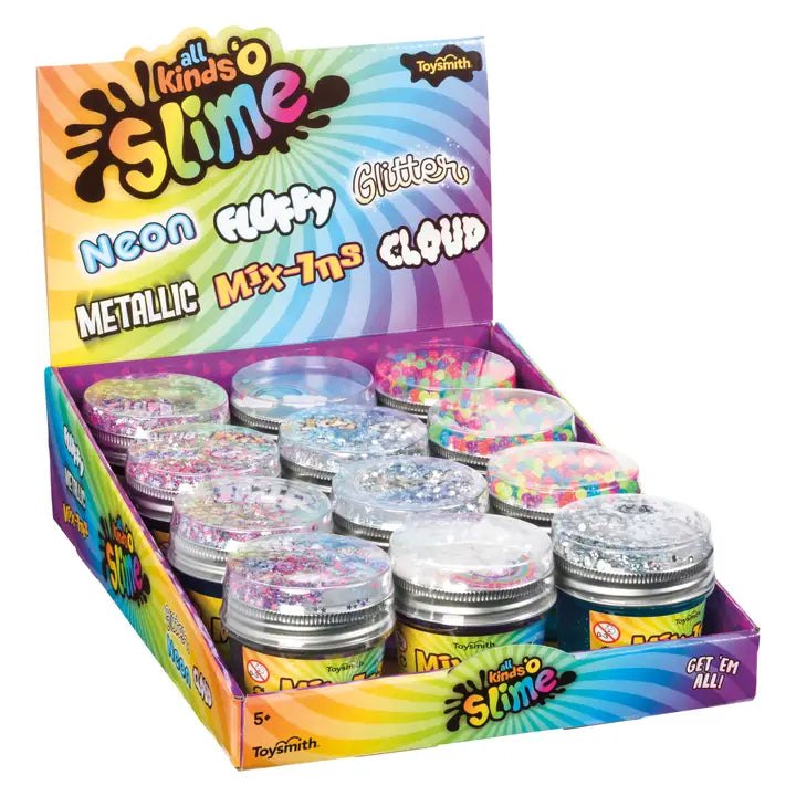 Mix-Ins Slime & Confetti Kit, Asst Styles/Colors, Party Gift