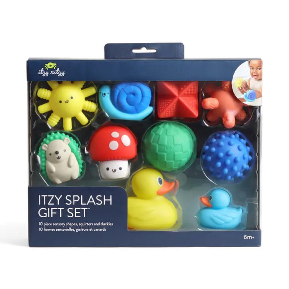 Itzy Splash Gift Set - Soft Bath + Water Toys
