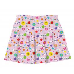 Skort in Friendship Bracelet Print