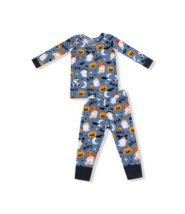 Costumed Ghost Glow in the Dark Loungewear Set - 0