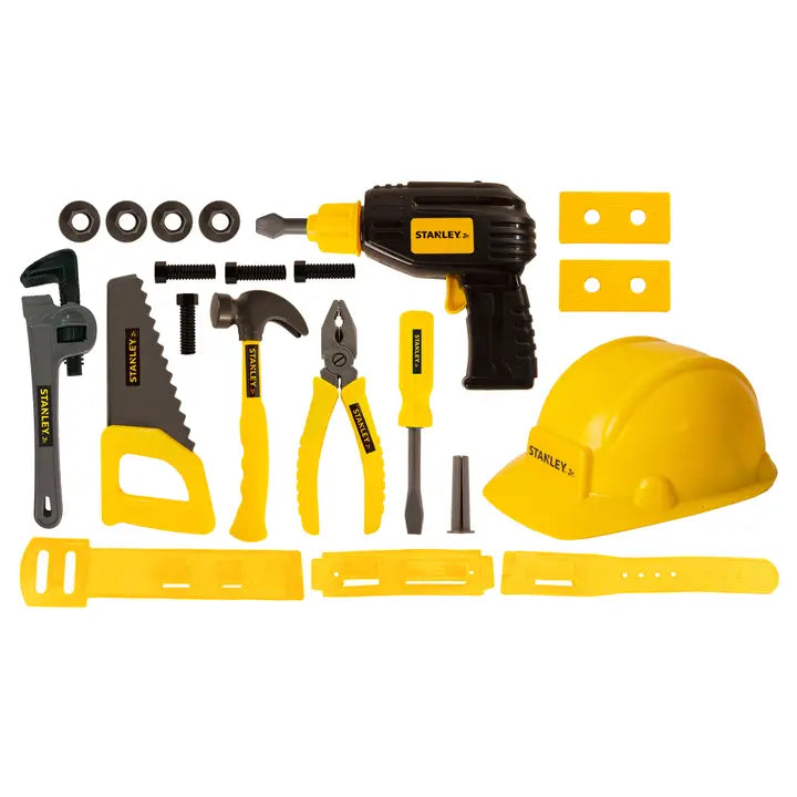 Toolbox Stanley Jr. 19-Piece Pretend Play Tool Set - 0