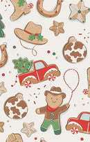 Cowboy Christmas - 2 Way Zipper Romper-2