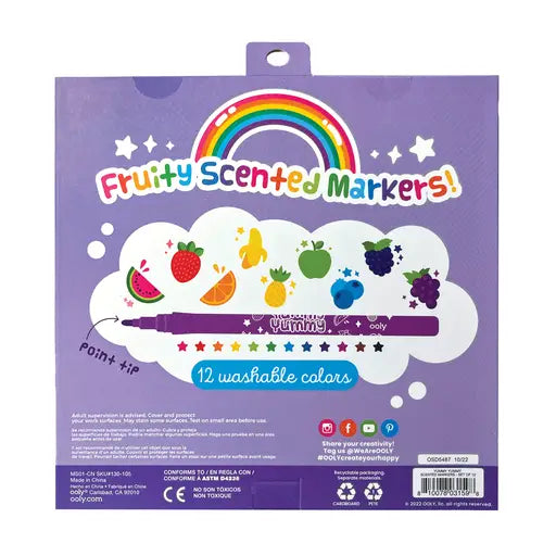 Scented Markers - Set of 12 - 0