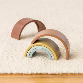 Ritzy Rainbow Stacking Toy - 0