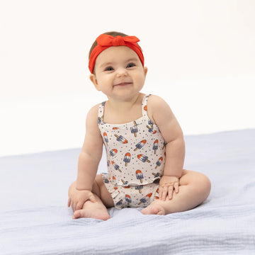 Astro Pop Tank Top & High Waisted Short - 0