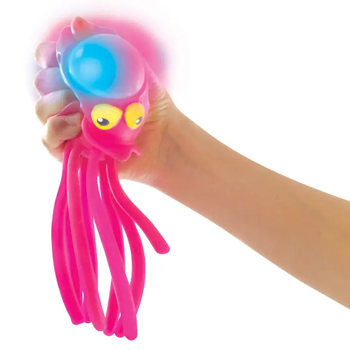 Floating Light Up Octopus, Tub or Pool - 0