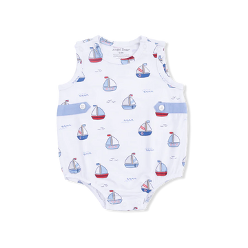 Blue Bubbly Sailboats Bubble