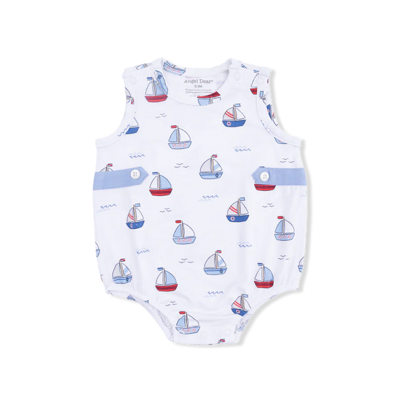 Blue Bubbly Sailboats Bubble