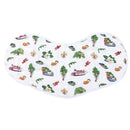 2-in-1 Burp Cloth and Bib: Louisiana-2