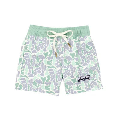 Sage Camo Swim Trunk