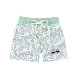Sage Camo Swim Trunk