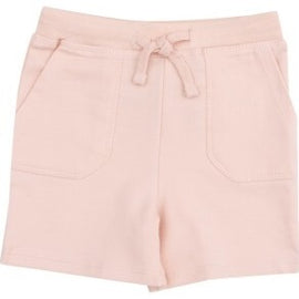 French Terry Solid Pink Everyday Shorts